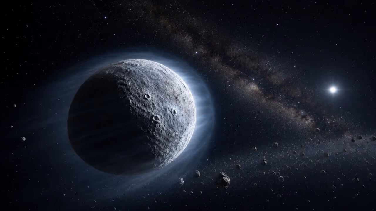 Astrônomos descobrem atmosfera em pequeno planeta congelado nos ‘confins’ do Sistema Solar