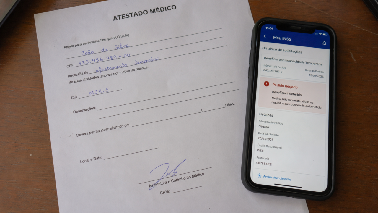 Atestmed do INSS pode acelerar auxílio-doença, mas um atestado fraco derruba o pedido