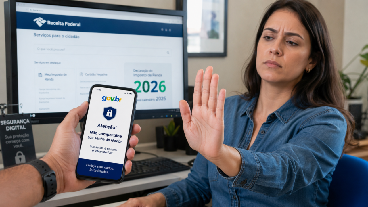 Autorização digital na Receita permite acesso de terceiros, mas entregar sua senha pode sair caro