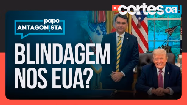 TRUMP RECEBE FLÁVIO BOLSONARO: Senador visita a Casa Branca em meio ao caso Master