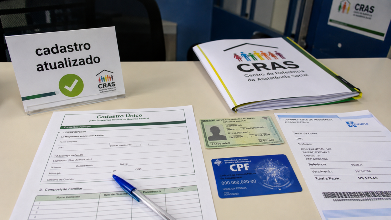 Idosos com 65 anos podem perder acesso a 1 salário mínimo por erro simples no CadÚnico