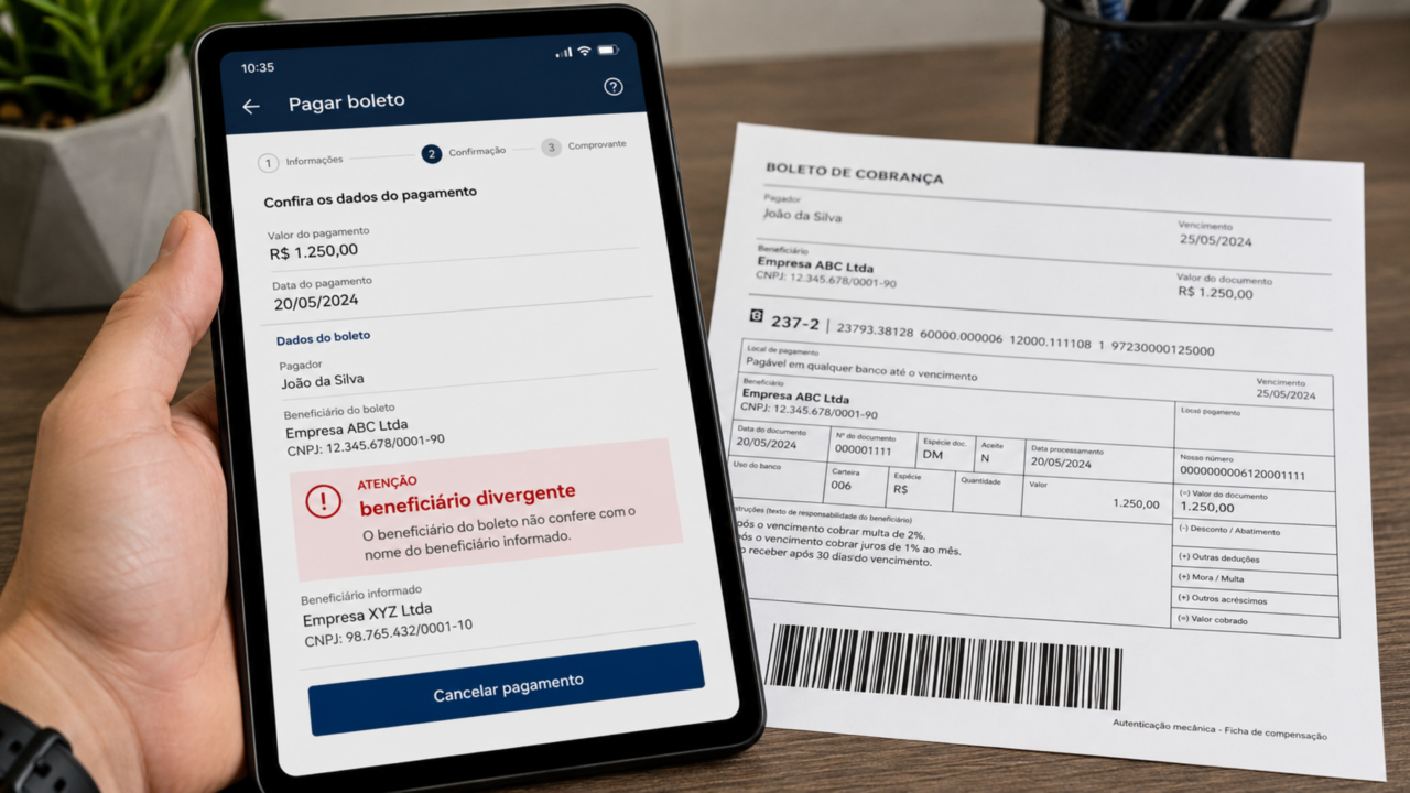 Boleto falso ainda faz vítimas pelo detalhe no código de barras que quase ninguém confere