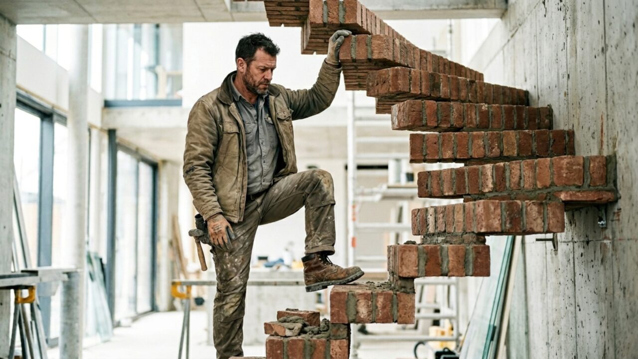 Esse pedreiro merece o Oscar da construção civil após ideia de gênio