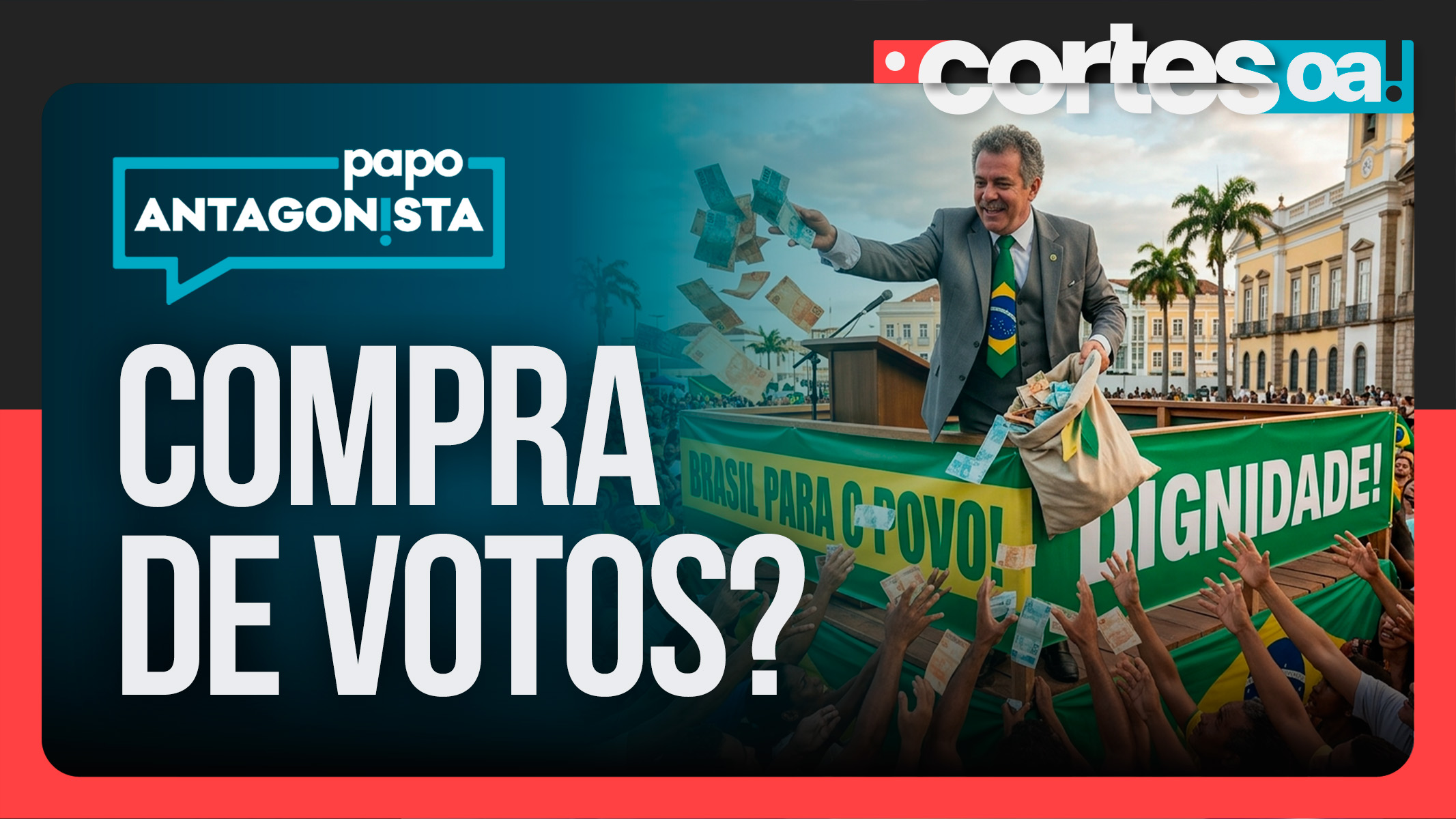 “Quem gosta de Pix?” Governador de Alagoas promete dinheiro em palco e gera polêmica
