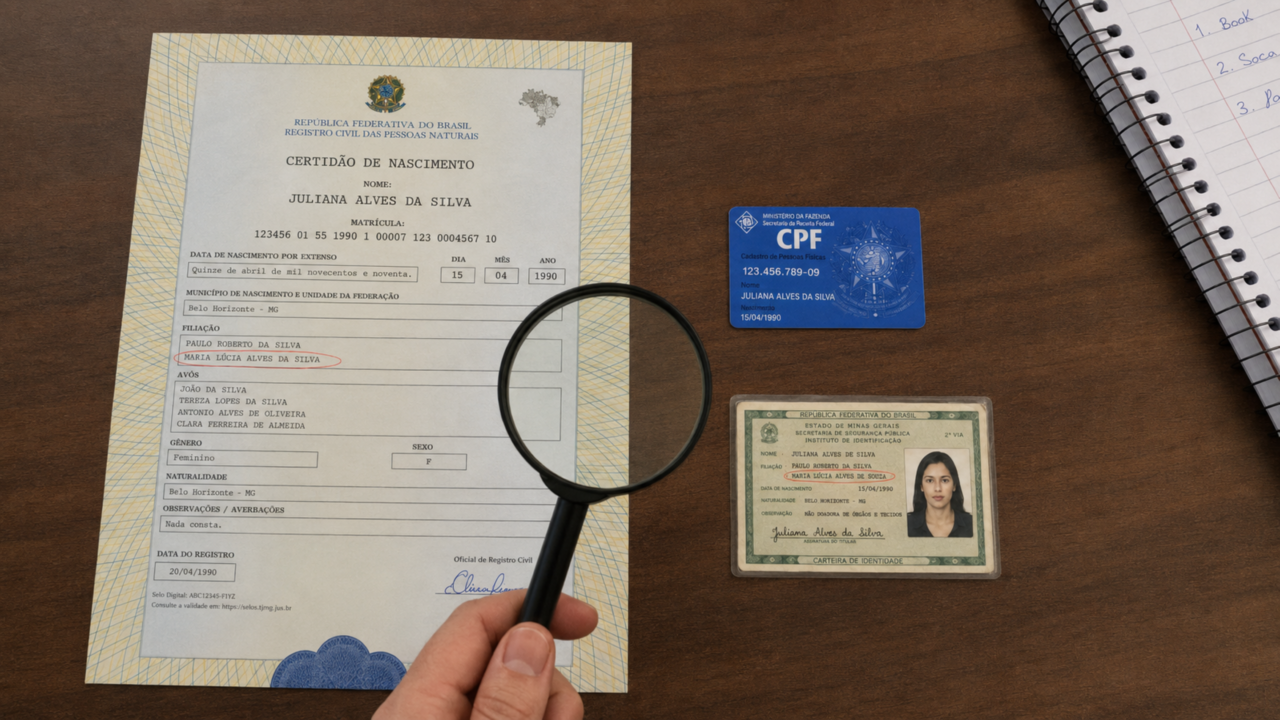 O detalhe no CPF que pode impedir a emissão da nova identidade mesmo com todos os documentos em mãos