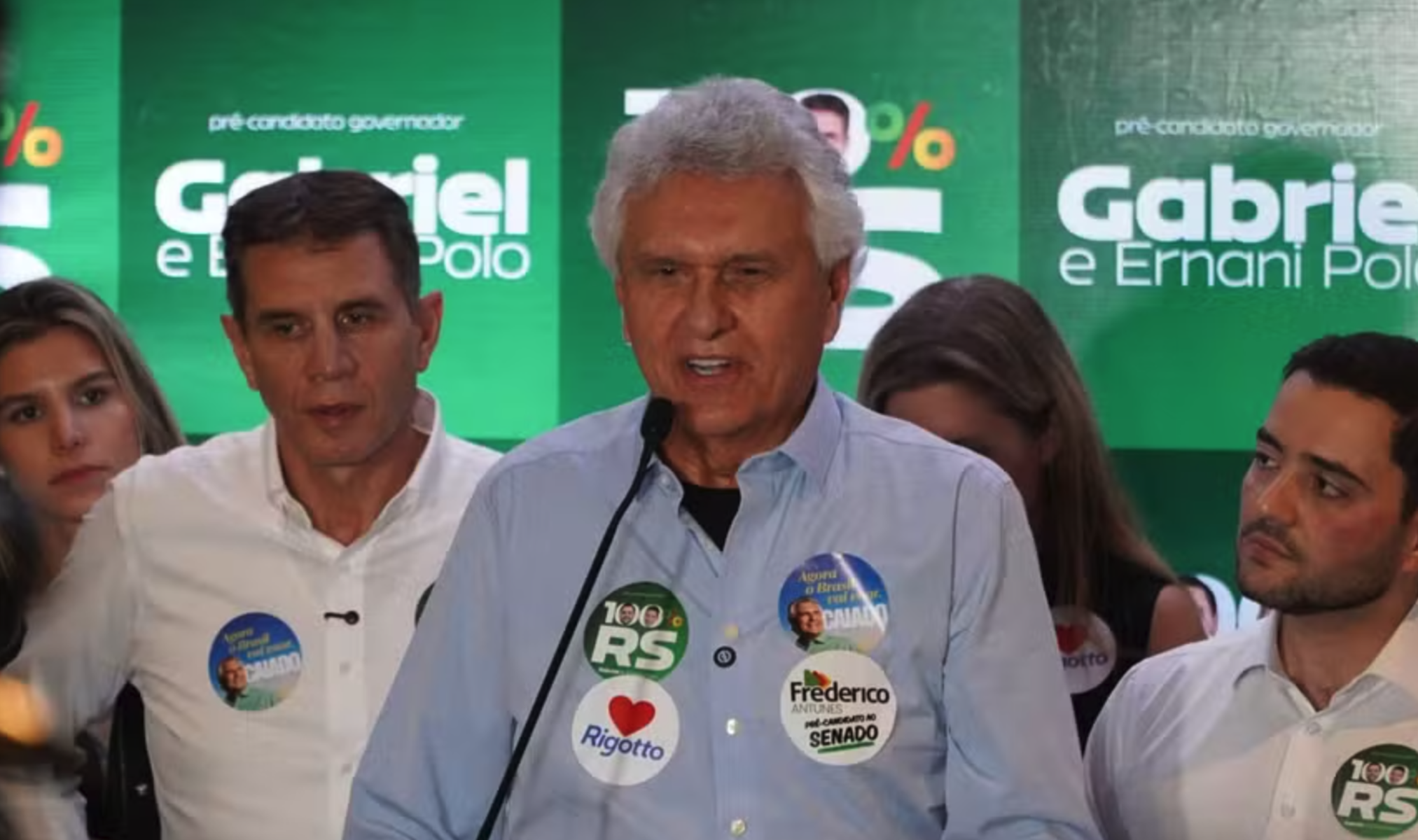 Caiado: “O projeto maior é bater o Lula”