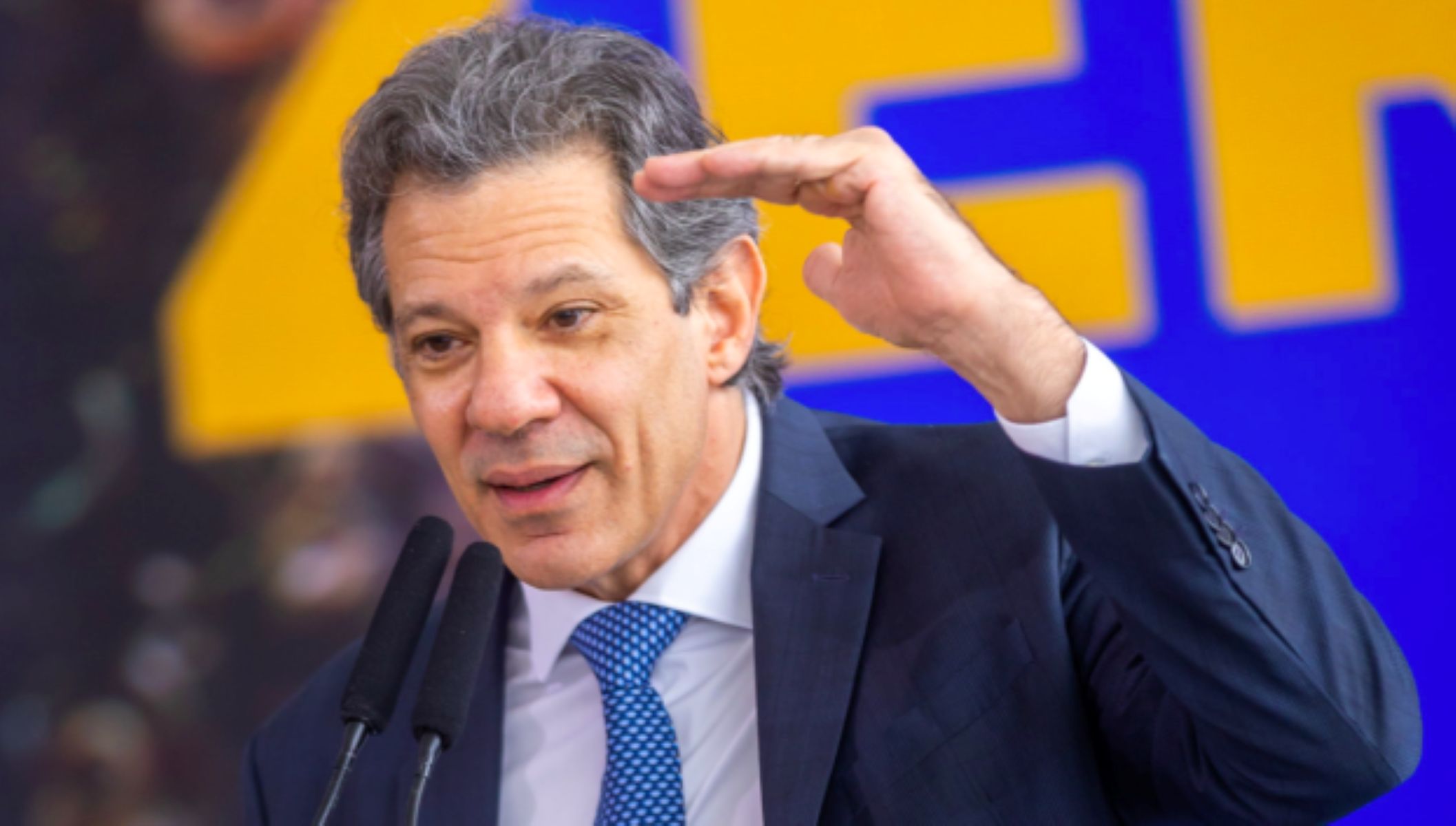 “Os juros estão muito altos”, diz Haddad