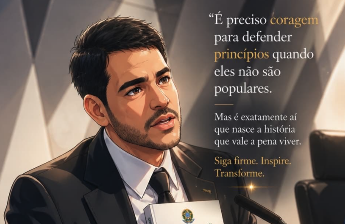 Após rejeição no Senado, Messias publica imagem feita por IA e fala em coragem