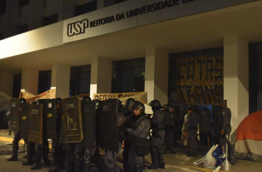 USP afirma não ter sido avisada sobre ação policial