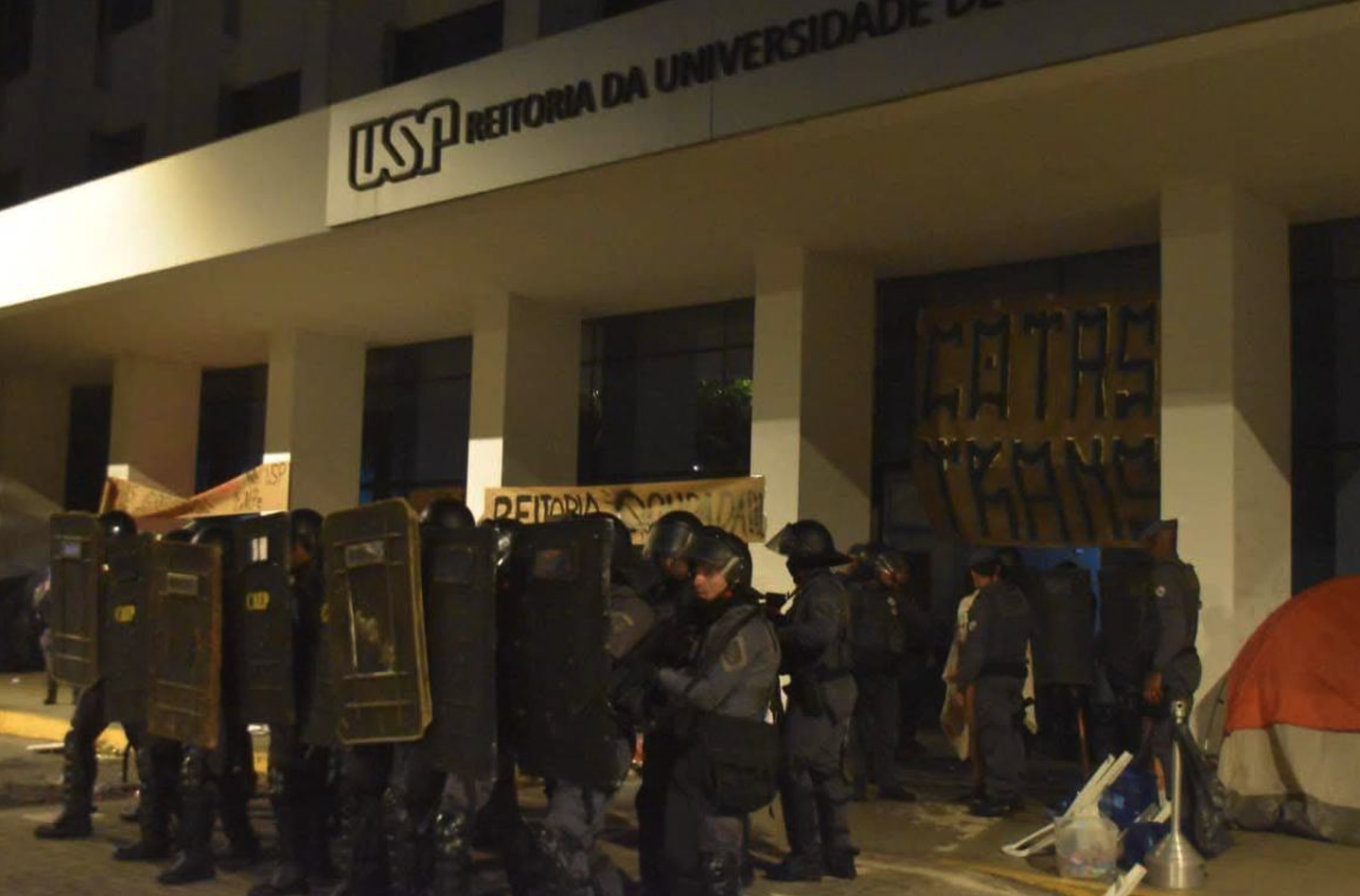 USP afirma não ter sido avisada sobre ação policial