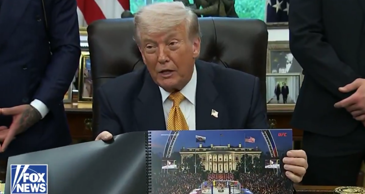 Crusoé: Trump anuncia evento do UFC na Casa Branca