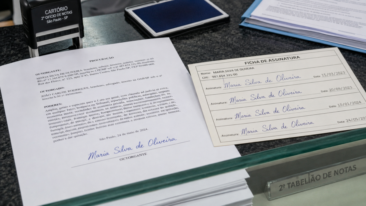 Reconhecimento de firma ainda é necessário? Veja quando o cartório pode exigir de verdade