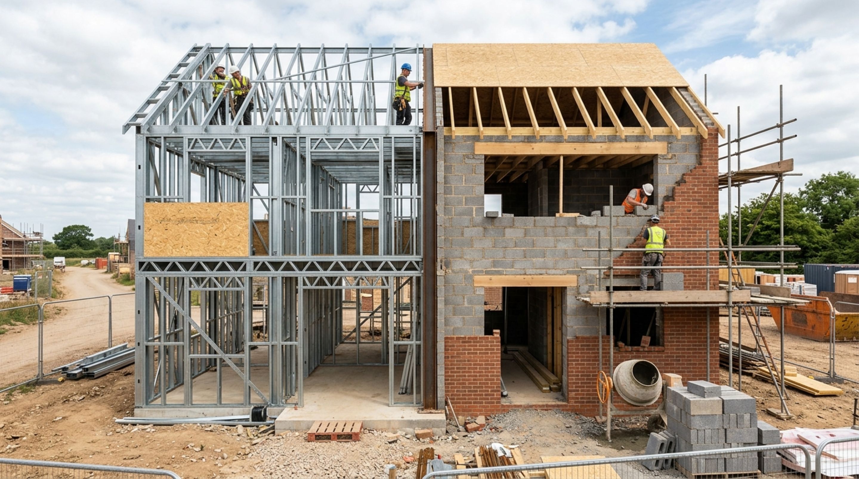 Adeus alvenaria: a nova tendência em 2026 que permite construir casas mais econômicas com sistema que evita atrasos e usa menos mão de obra