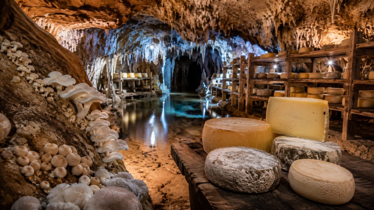 Caverna subterrânea com fungos naturais impulsiona produção de queijos premiados em Goiás