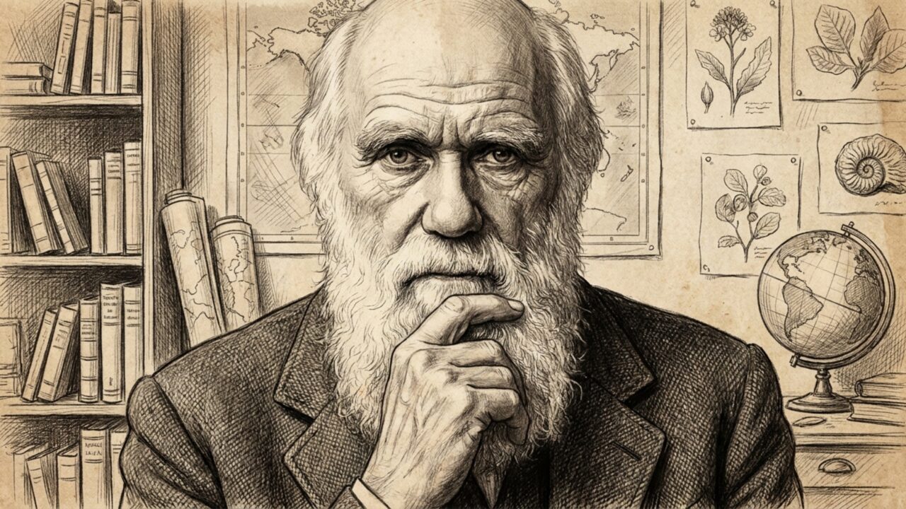Charles Darwin, famoso naturalista: “Há grandeza nesta visão da vida… de um início tão simples, infinitas formas, as mais belas e maravilhosas, evoluíram e continuam a evoluir.”