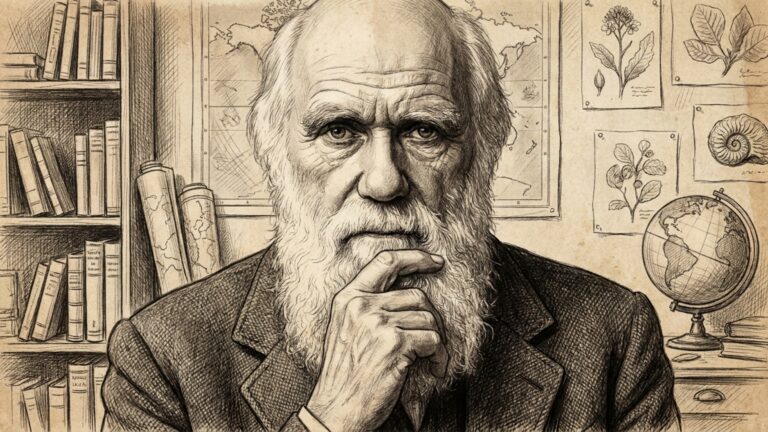 Charles Darwin, famoso naturalista: "Há grandeza nesta visão da vida... de um início tão simples, infinitas formas, as mais belas e maravilhosas, evoluíram e continuam a evoluir."