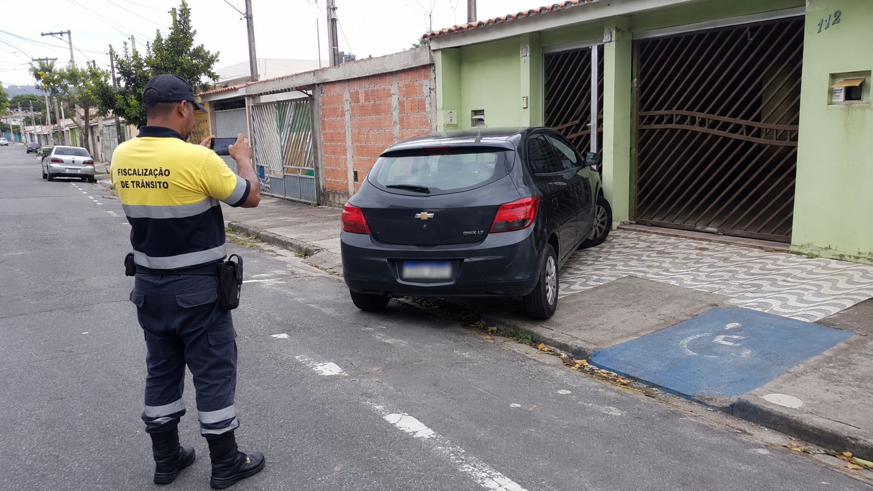O art. 181 do CTB esclarece uma dúvida comum sobre estacionar em frente à própria garagem