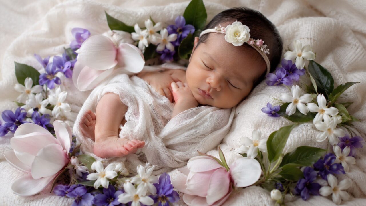 Nomes de meninas inspirados em flores conquistam famílias e viram tendência forte entre bebês em 2026