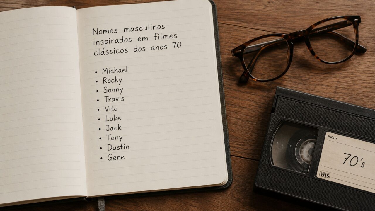Nomes masculinos inspirados em filmes dos anos 70 conquistam pais que buscam opções com personalidade