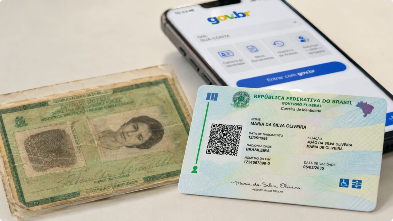 Governo determina data final de validade do RG antigo em todo o Brasil 