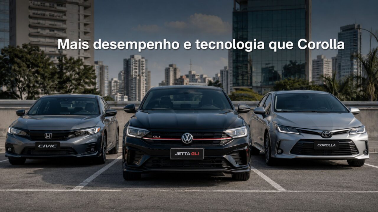 Melhor que o Corolla: 4 sedãs que surpreendem em preço, tecnologia, conforto e desempenho ao volante