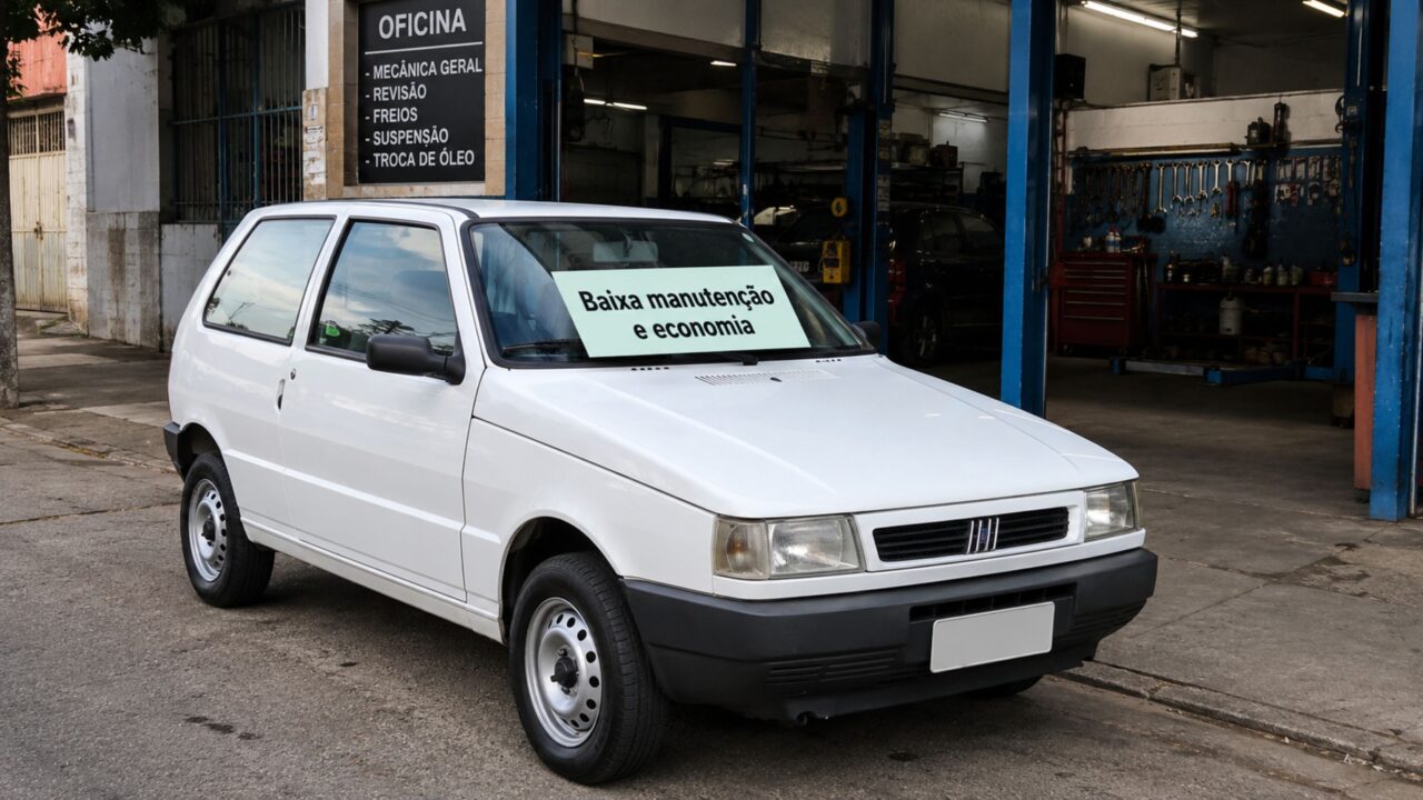 Quatro carros perfeitos para quem recebe até R$ 1.600 por mês e precisa gastar pouco sem abrir mão da mobilidade