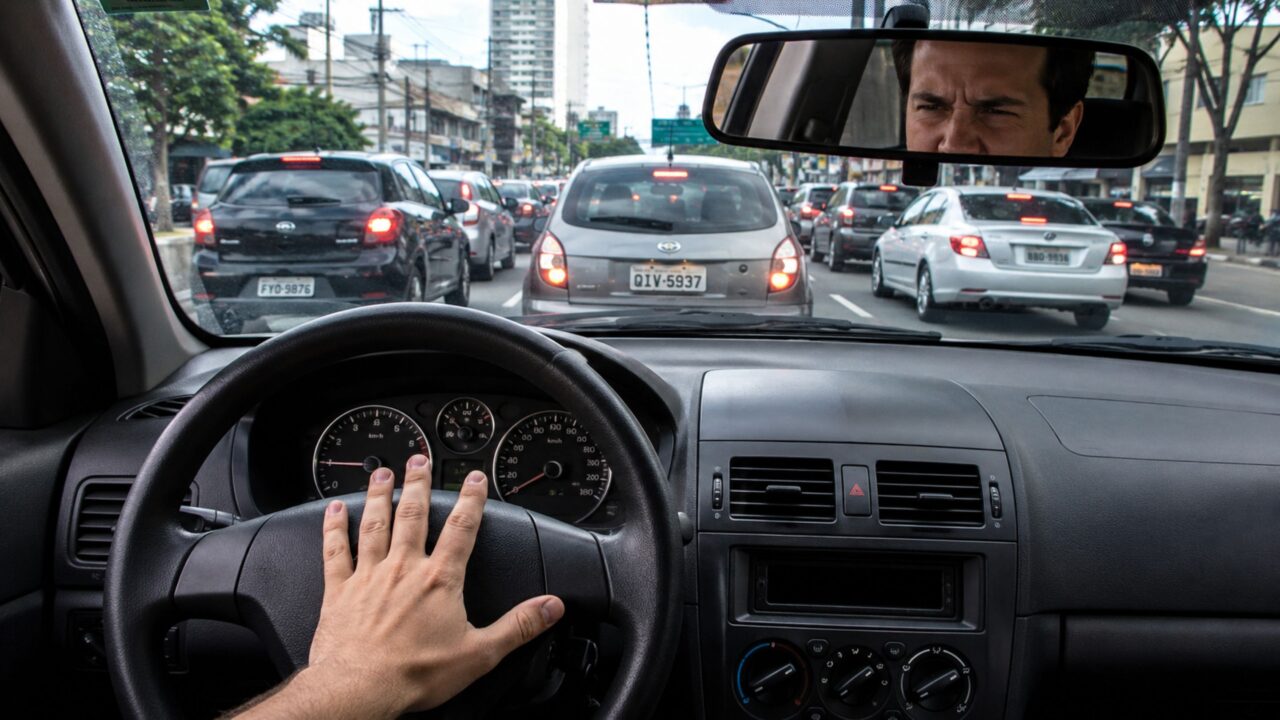 Motoristas que buzinam para cumprimentar conhecidos estão cometendo infração do art. 227
