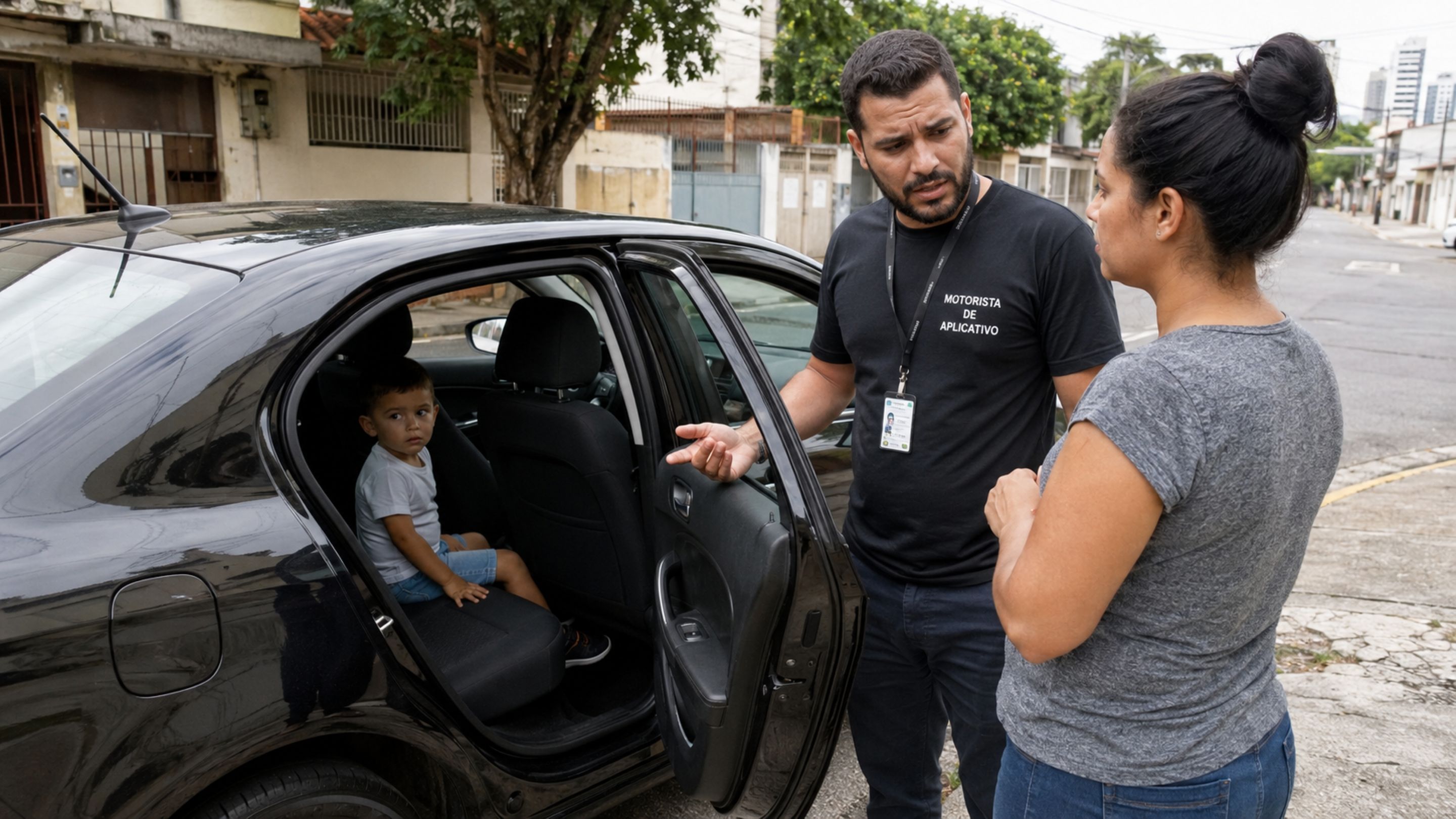 Motorista de aplicativo pode negar corrida por causa de criança sem cadeirinha? A resposta assusta passageiros