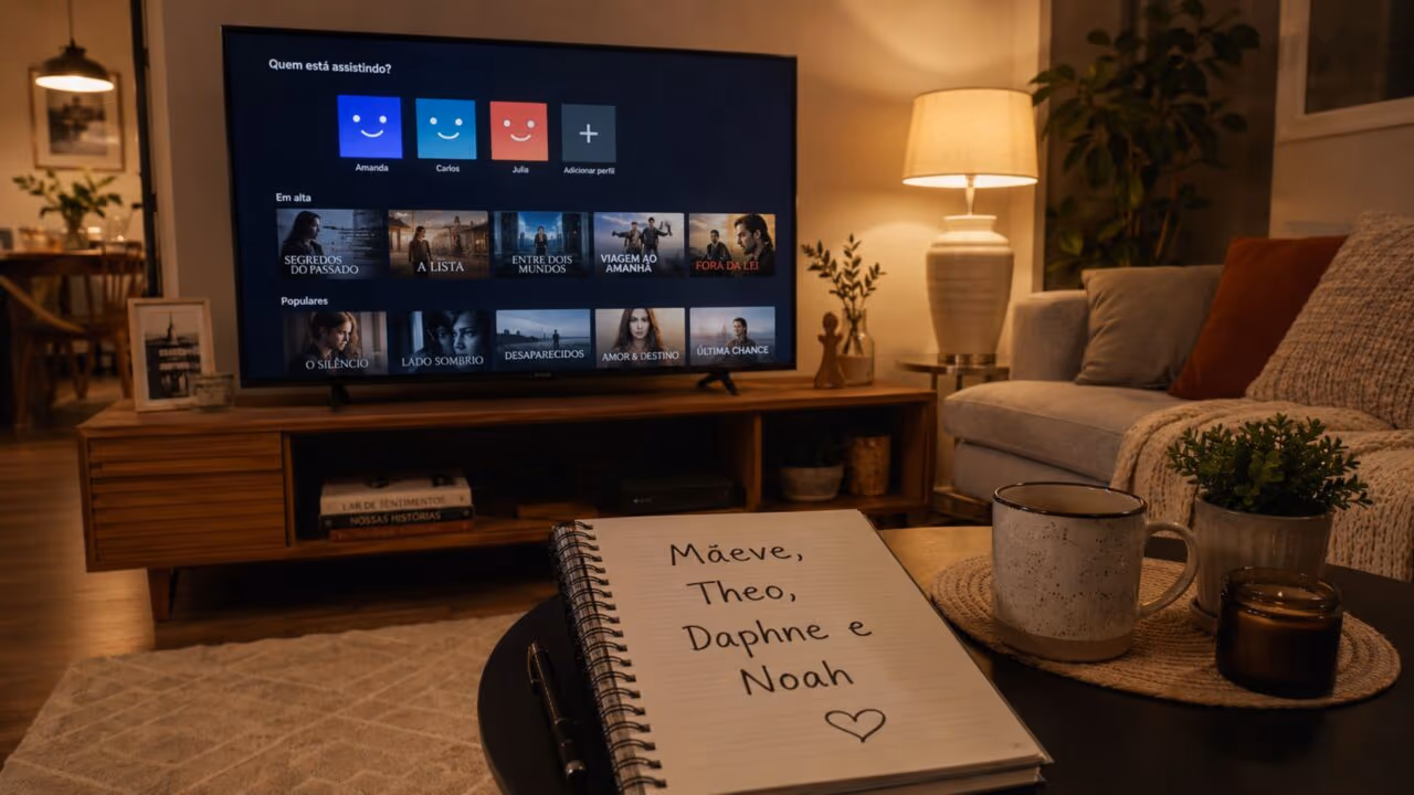 Nomes de bebês inspirados em séries da Netflix misturam afeto, estilo e personagens marcantes