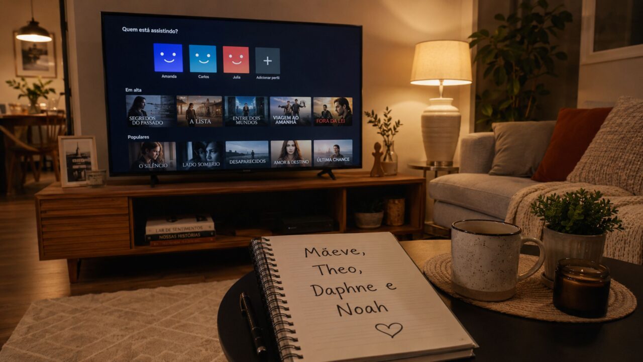Nomes de bebês inspirados em séries da Netflix misturam afeto, estilo e personagens marcantes