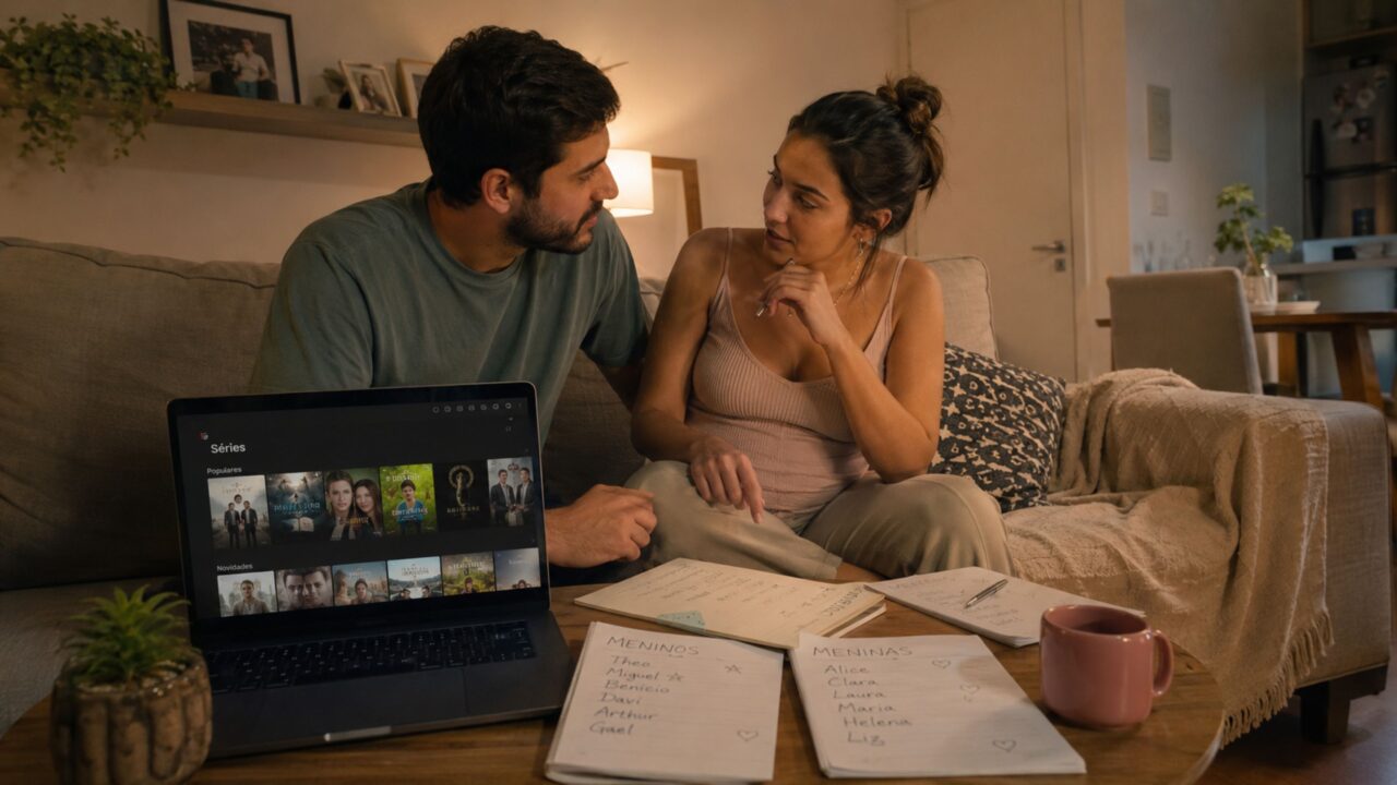 Nomes de bebês inspirados em séries da Netflix misturam afeto, estilo e personagens marcantes