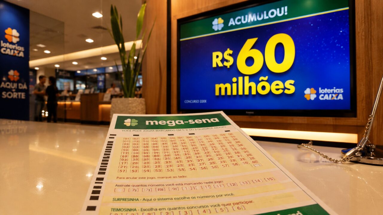 Novo comunicado sobre a Mega-Sena chama atenção de apostadores em todo o país