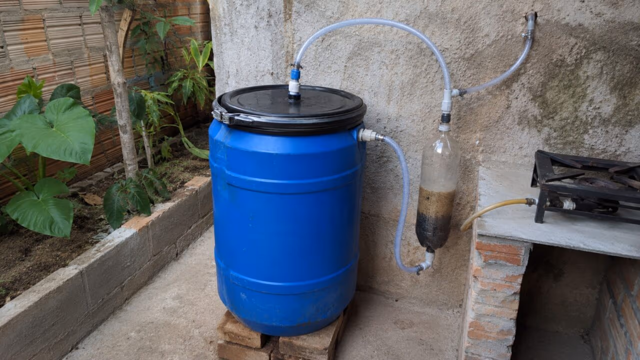 Adeus botijão de gás: faça seu próprio gás de cozinha com restos de resíduos e nunca mais gaste com gás caro