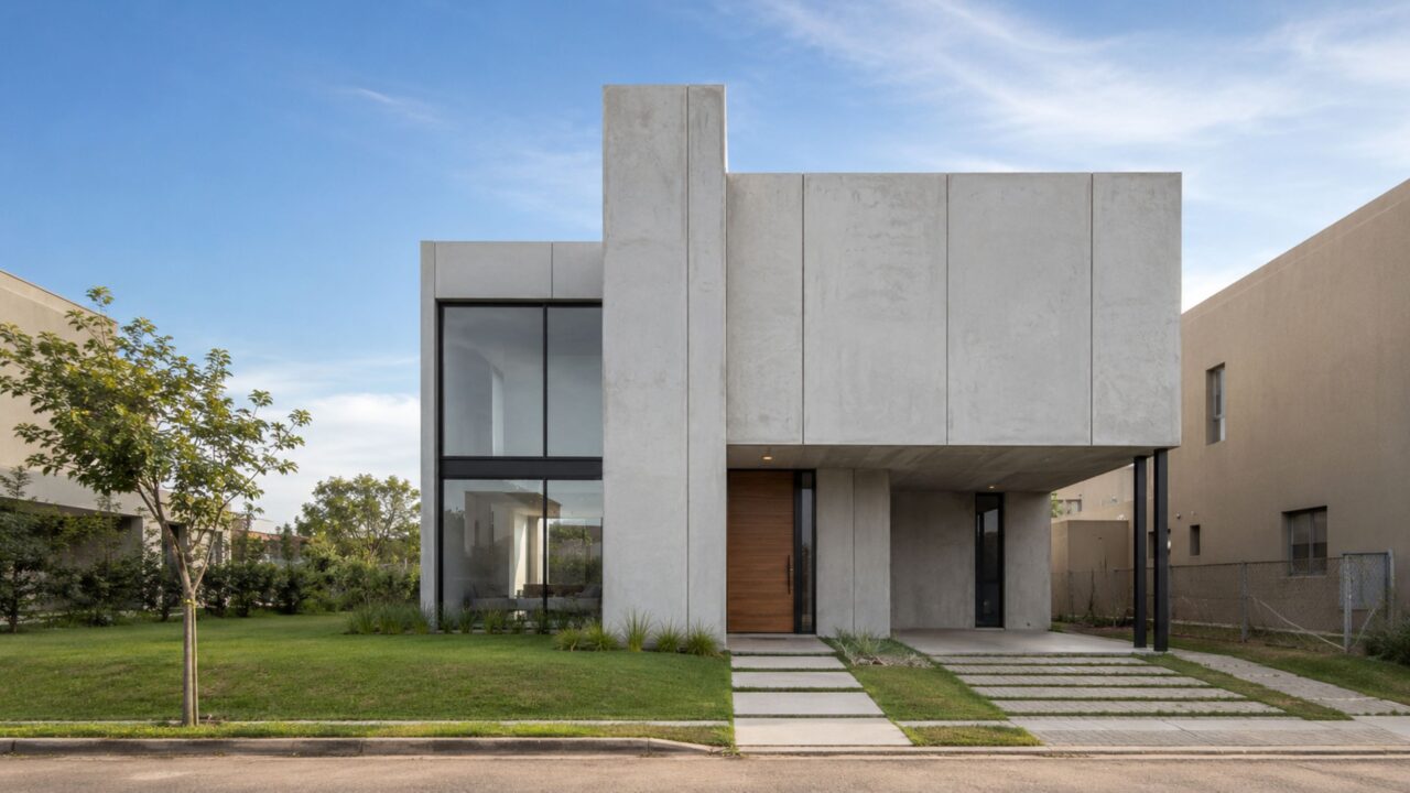 Obra rápida e casa marcante: nova tendência de 2026 é o concreto pré-moldado que transforma moradias