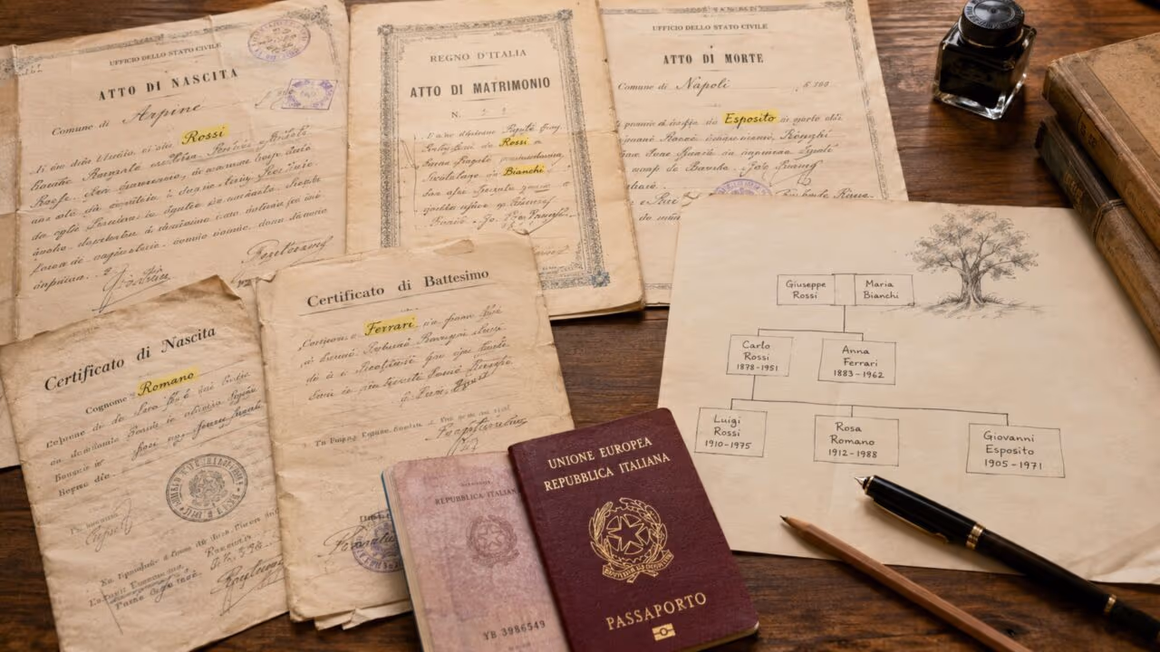 Sobrenomes brasileiros que podem indicar chance de cidadania por descendência em país europeu