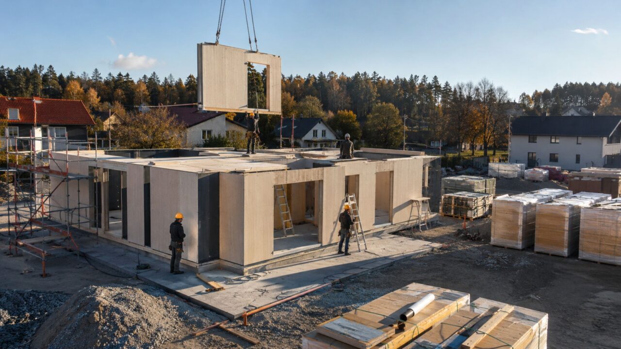 Não é na China: casa pré-fabricada fica pronta em 7 dias em MG e mostra o futuro rápido da construção civil