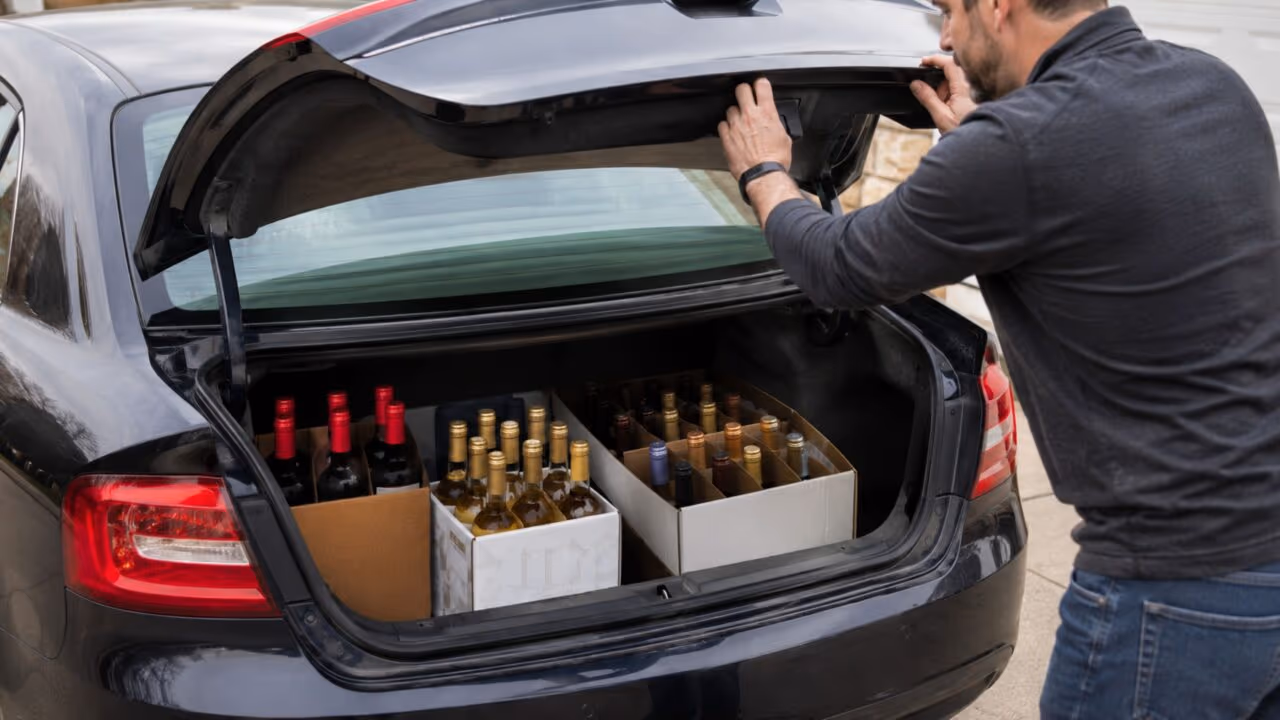 Quando o transporte de bebidas alcoólicas no veículo pode virar problema em uma blitz