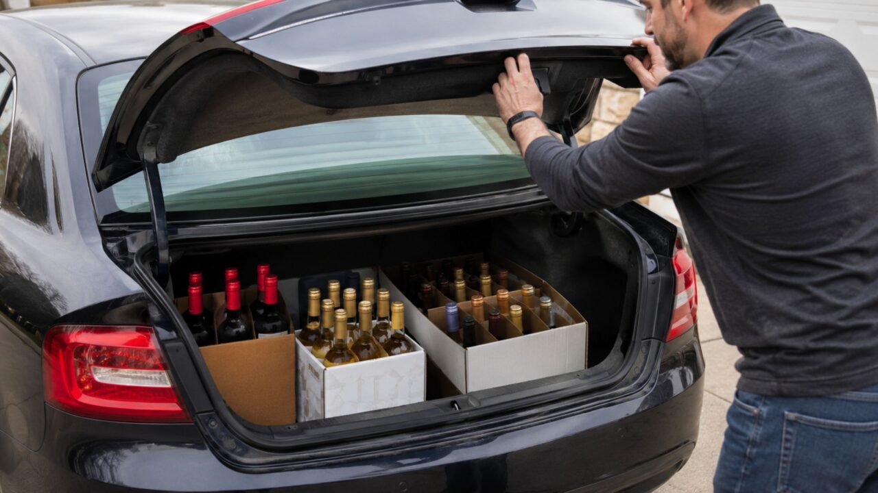 Quando o transporte de bebidas alcoólicas no veículo pode virar problema em uma blitz