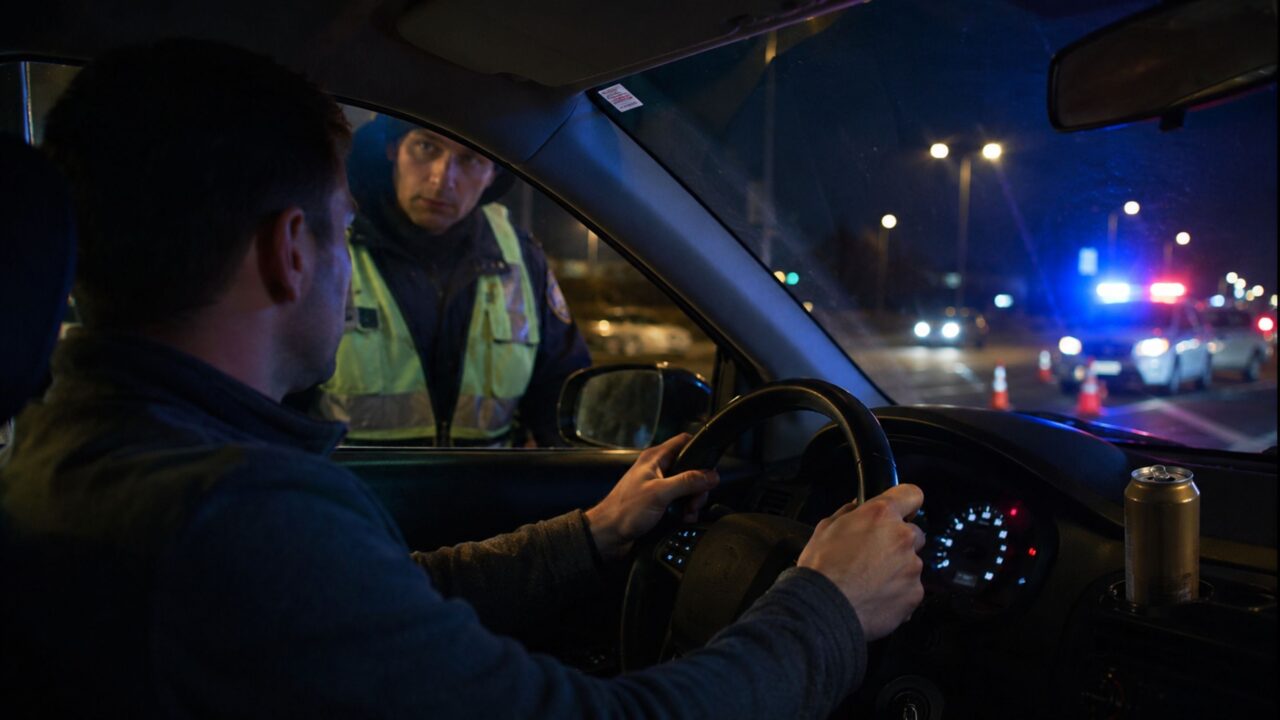 Quando o transporte de bebidas alcoólicas no veículo pode virar problema em uma blitz