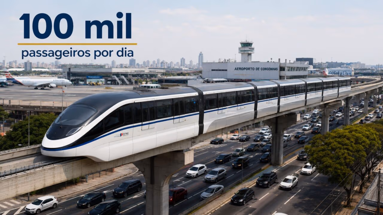 BYD assume linha de trem em SP e transporta mais de 100 mil passageiros por trilhos com até 7 km de extensão