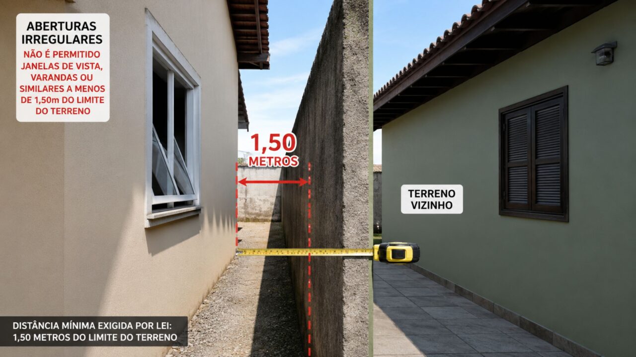 Janelas dos vizinhos viradas para seu imóvel podem ser desfeitas se você seguir esses passos