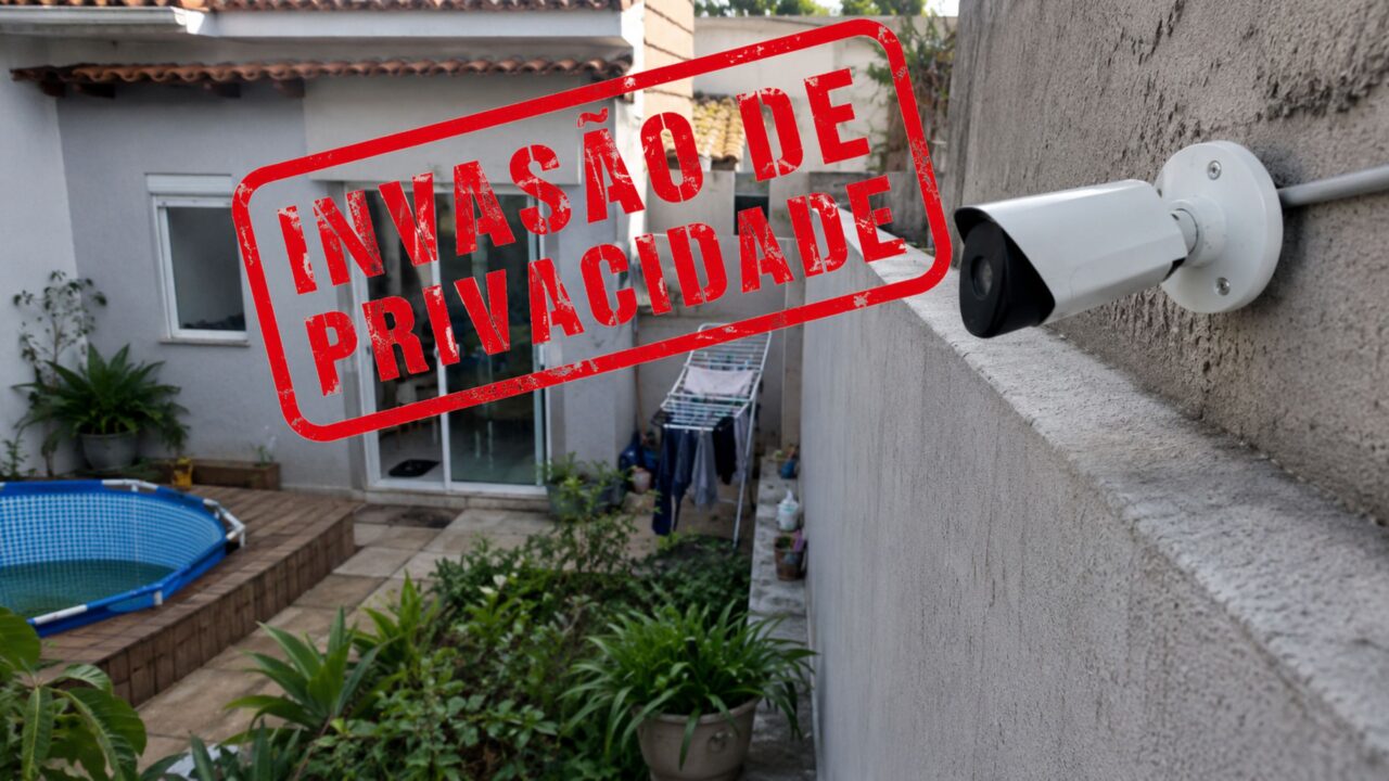 Câmeras dos vizinhos viradas para seu imóvel podem ser desligadas se você fizer isso
