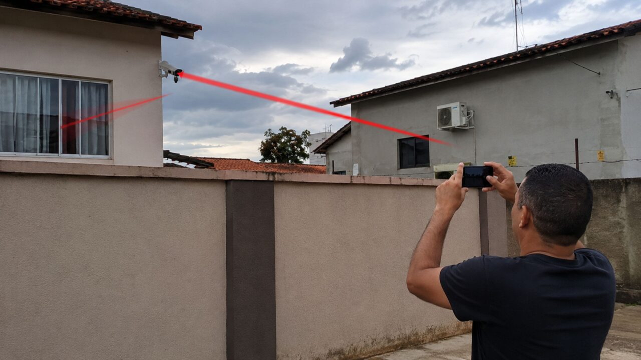 Câmeras dos vizinhos viradas para seu imóvel podem ser desligadas se você fizer isso