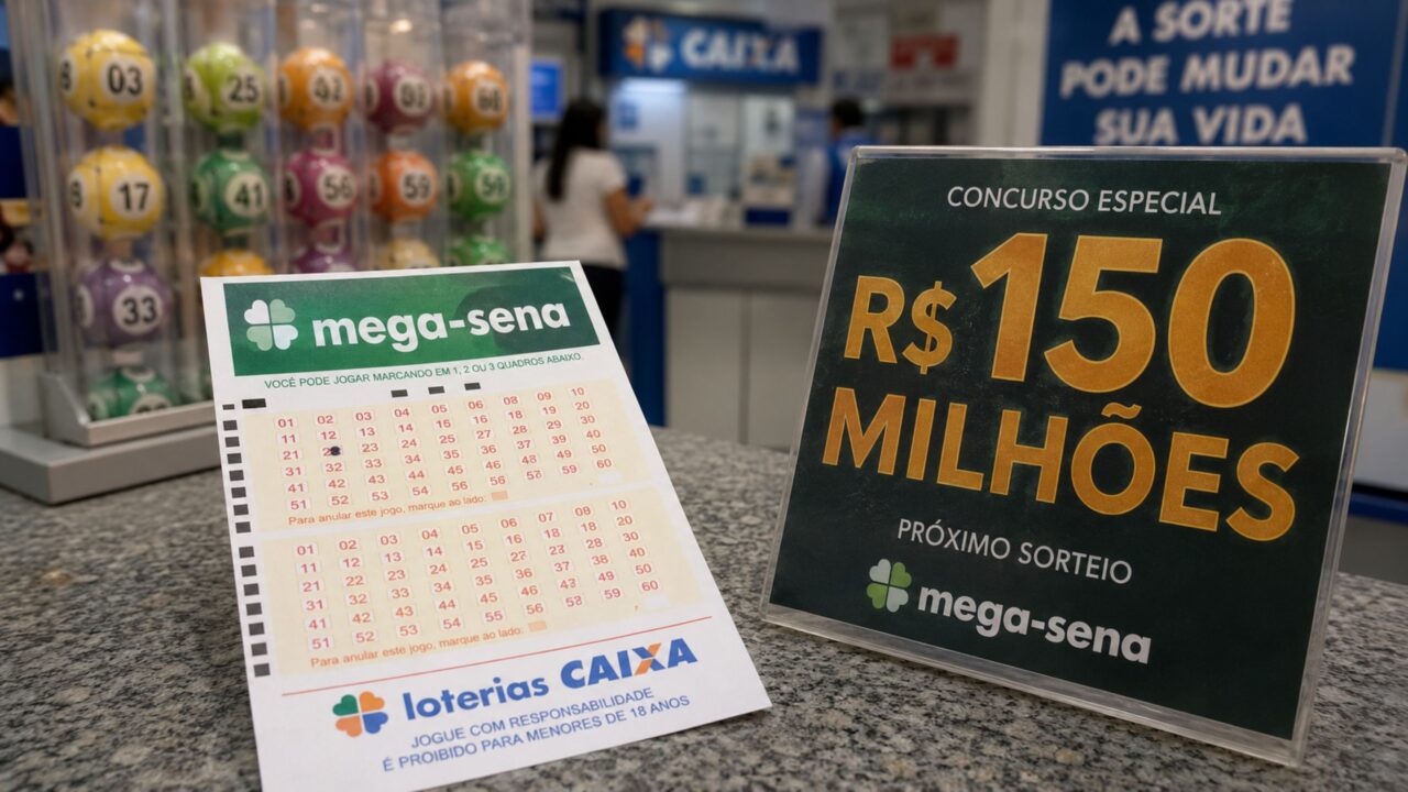 Mega-Sena especial de 30 anos terá prêmio estimado em R$ 150 milhões e regras diferentes no sorteio: como apostar