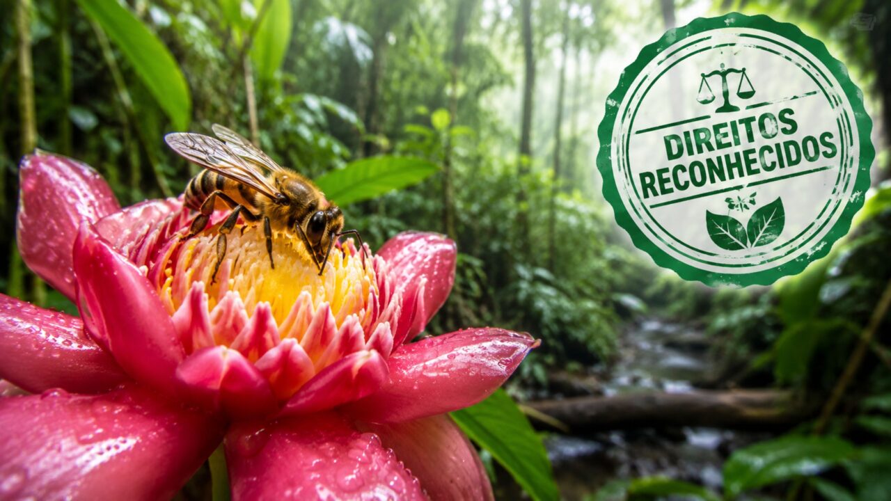 Abelhas da Amazônia se tornam os primeiros insetos a ter direitos jurídicos