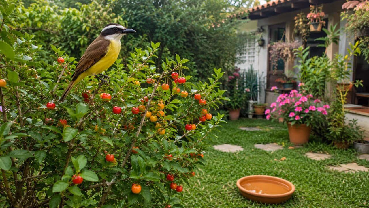Se muitos passarinhos começaram a aparecer na sua casa, talvez o motivo esteja no que você plantou