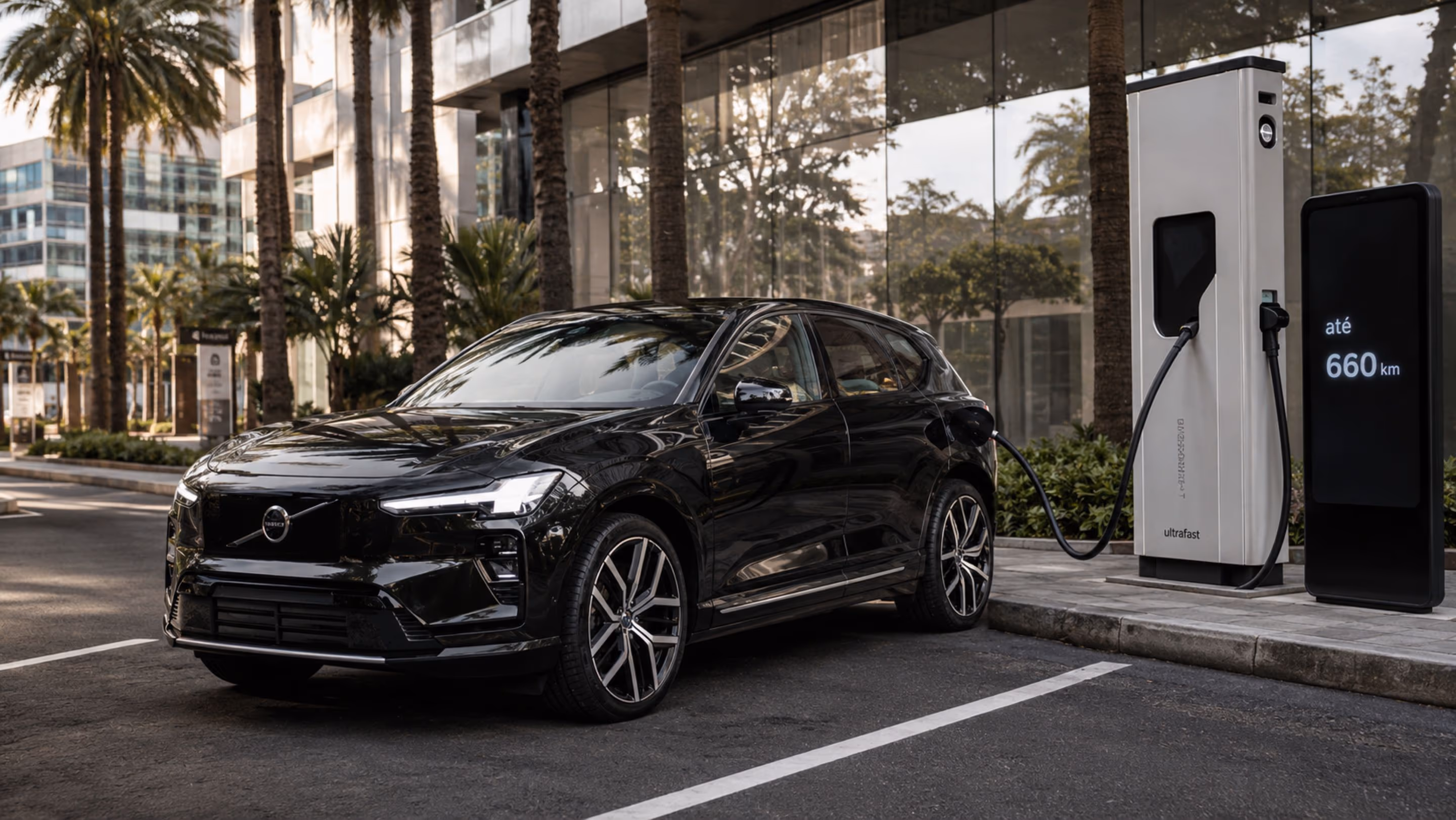 Com 510 cv e autonomia de até 660 km, o novo Volvo EX60 chegará ao Brasil em outubro de 2026