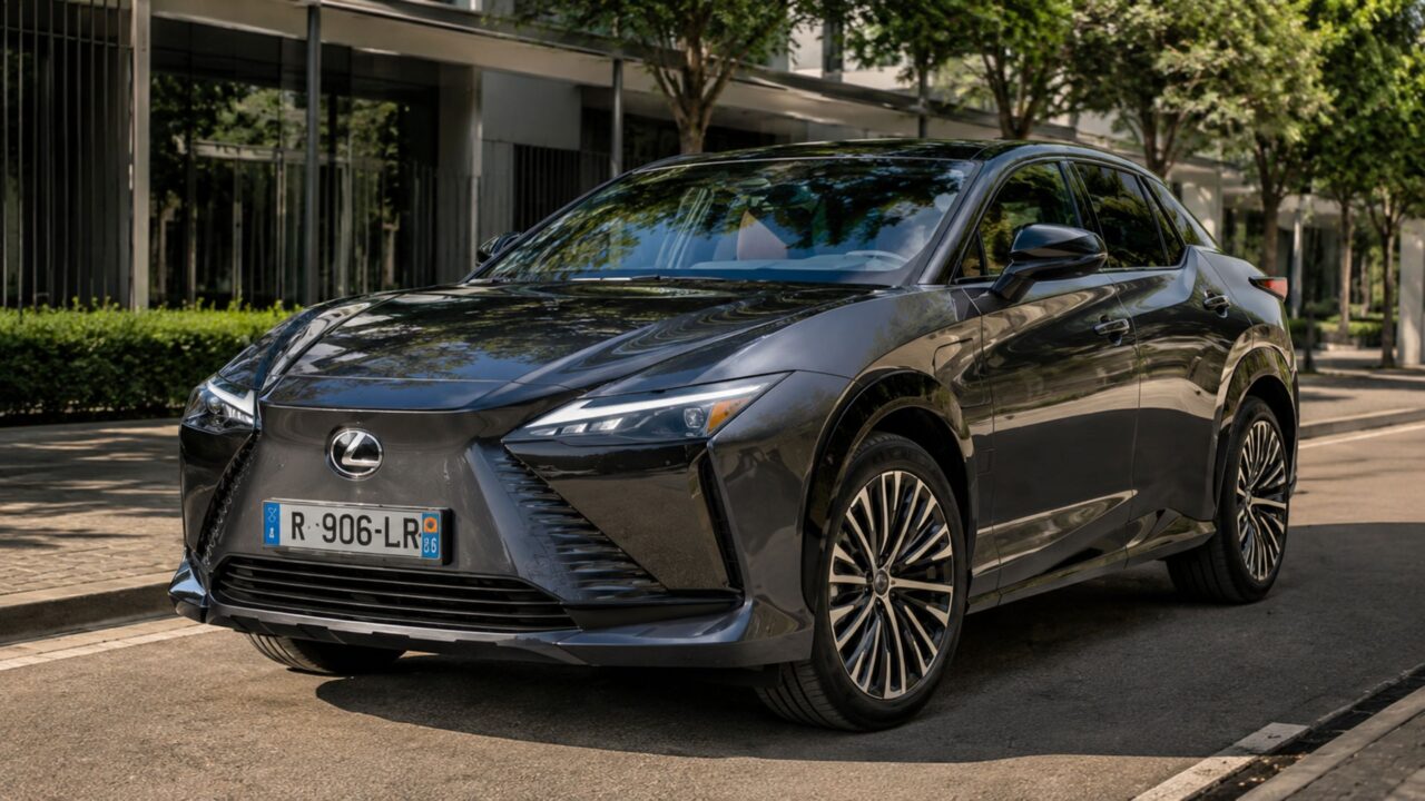 Com 381 cv, tração DIRECT4 e cabine sofisticada, o Lexus RZ promete acabar com o volante Yoke da Tesla