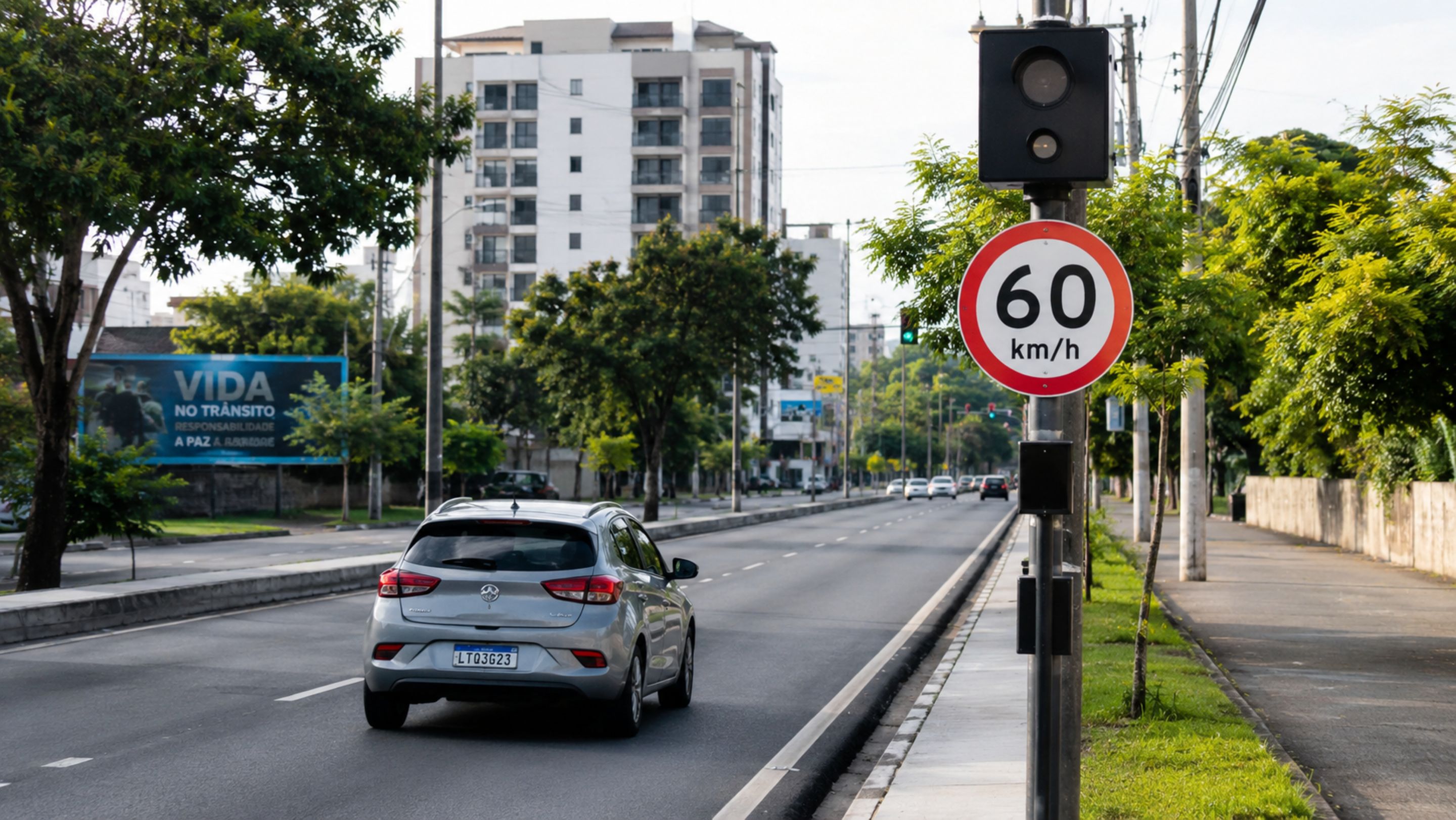 O que diz a lei sobre multas vindas de radares eletrônicos sem placas avisando?