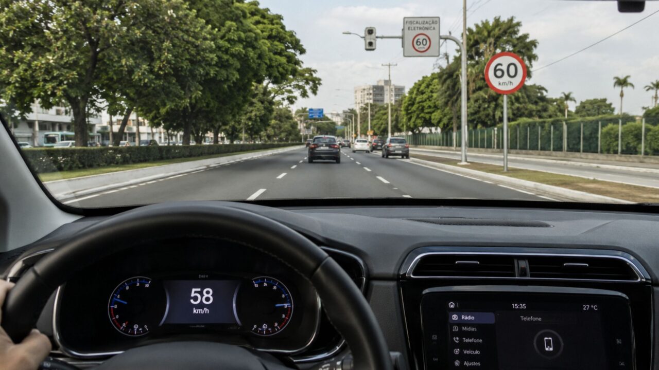 O que diz a lei sobre multas vindas de radares eletrônicos sem placas avisando?